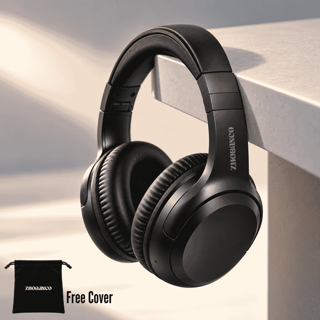 NEO C1 1799 FREE COVER (1) ZHOBANCO NEO C1 – BLACK Wireless Headphone - Image 1
